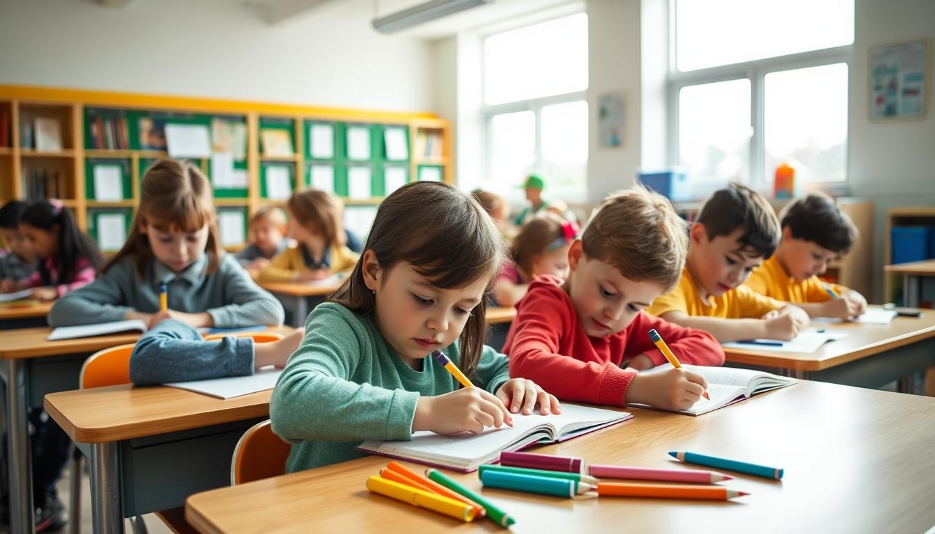 Modern university campus for students